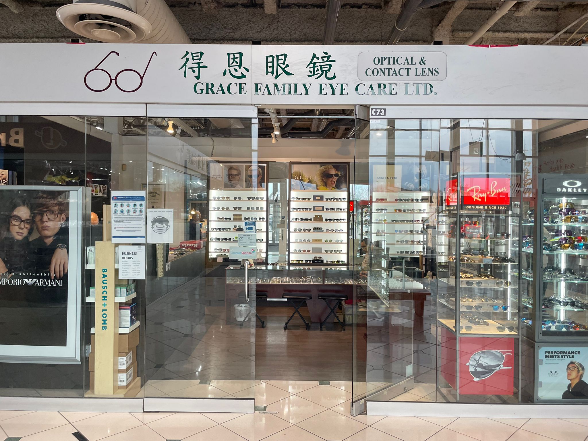 Grace Family Eye Care LTD.